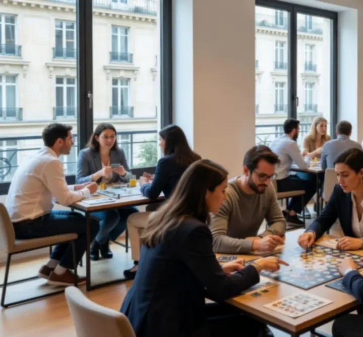 Salle d'événement moderne et conviviale aux Jeux de Paris