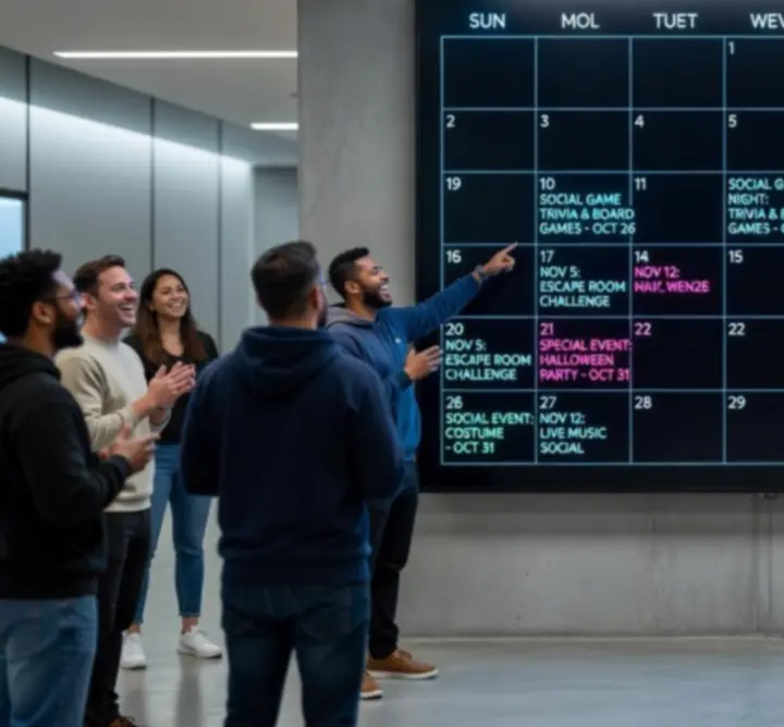Agenda et calendrier d'événements ludiques